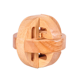  Wooden Educational Puzzle Toy for Adults - Kongming Lock Luban Lock cashymart