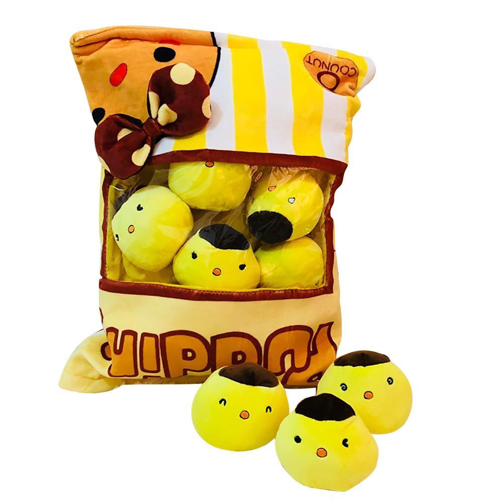  Large Bag Of Snacks And Pillow Plush Toys cashymart