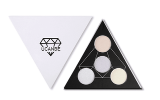  Pyramid Prism DuoChrome Highlighter Palette cashymart