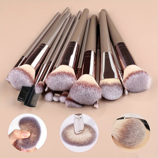  10-20pcs Versatile Makeup Brush Collection cashymart