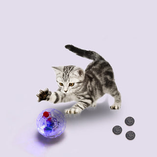  Illuminating Cat Toy Ball for Feline Playtime cashymart