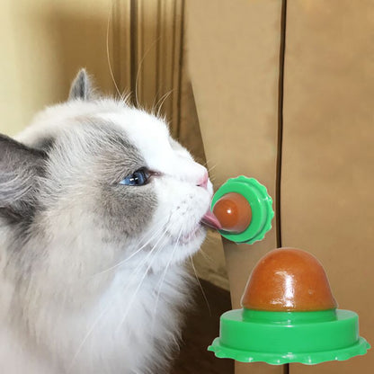  Cats' Favorite Catnip Energy Ball Lick Toy for a Thrilling Feline Experience cashymart