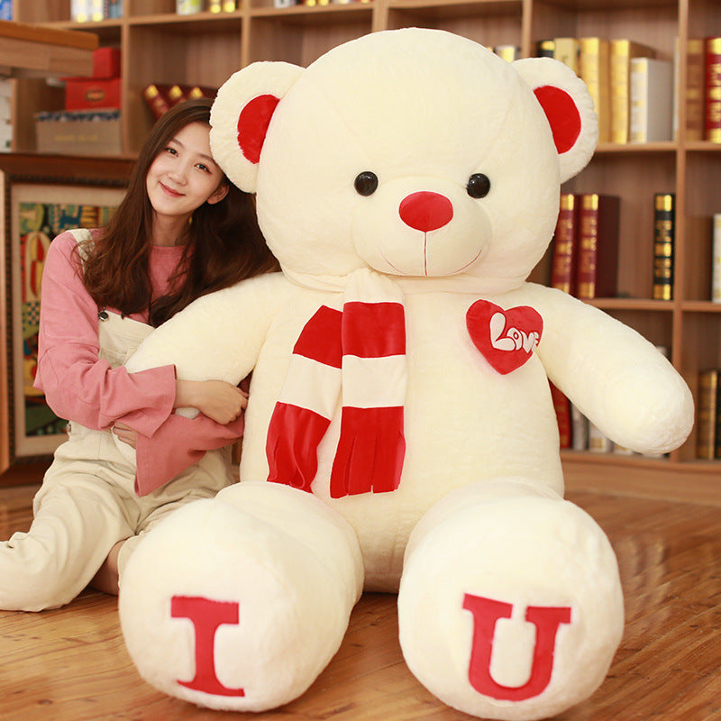  Heart Bear Pillow Plush Toy cashymart