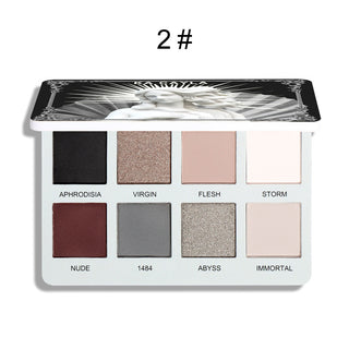  Matte Pearl Glitter Eyeshadow Palette cashymart