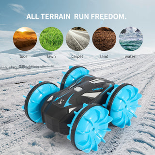  Amphibious 2.4G Stunt Car for Kids cashymart