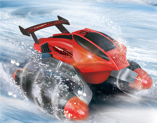  Amphibious Waterproof RC Speedboat cashymart