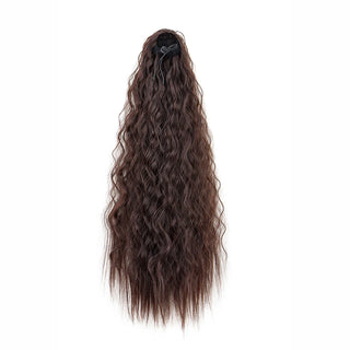  22 Inch Kinky Curly Ponytail Hair Extension cashymart