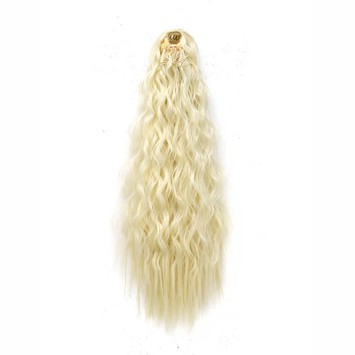  22 Inch Kinky Curly Ponytail Hair Extension cashymart