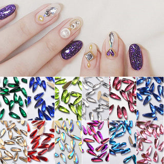  3D Nail Art Rhinestones Glitter Nail Art cashymart