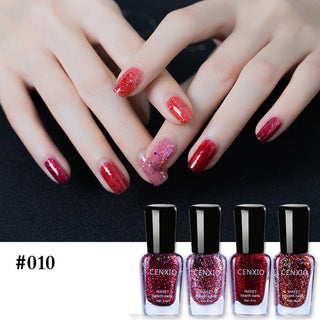  Water-Based Odorless Nail Polish Set cashymart