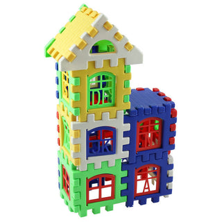  House Building Blocks, Educational Toy Set cashymart