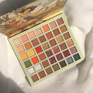  Rose Gold 42-Color Bead Eyeshadow Palette cashymart