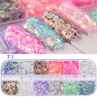  Sparkling Nail Polish Collection cashymart