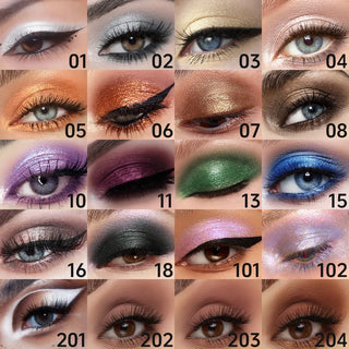  24 Colors Pearlescent Glitter Eyeliner Pencil Waterproof Shimmer Makeup Tool cashymart