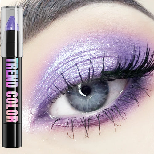  24 Colors Pearlescent Glitter Eyeliner Pencil Waterproof Shimmer Makeup Tool cashymart