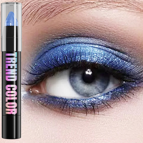  24 Colors Pearlescent Glitter Eyeliner Pencil Waterproof Shimmer Makeup Tool cashymart