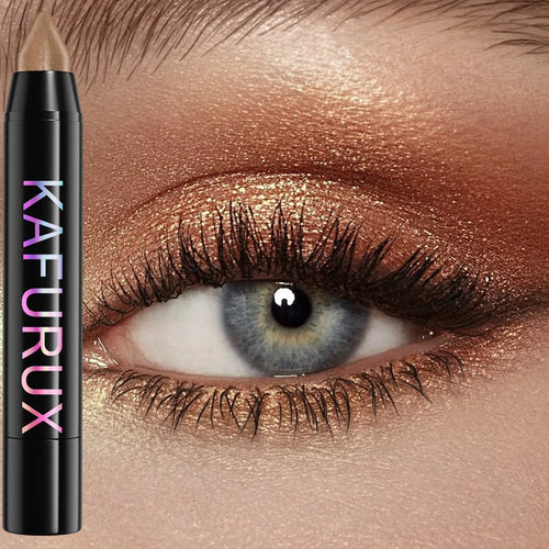  24 Colors Pearlescent Glitter Eyeliner Pencil Waterproof Shimmer Makeup Tool cashymart