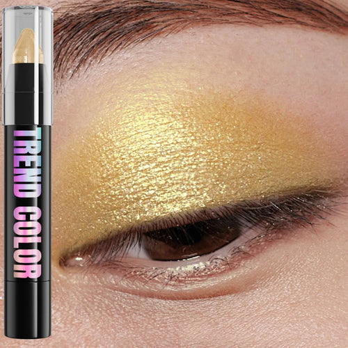  24 Colors Pearlescent Glitter Eyeliner Pencil Waterproof Shimmer Makeup Tool cashymart