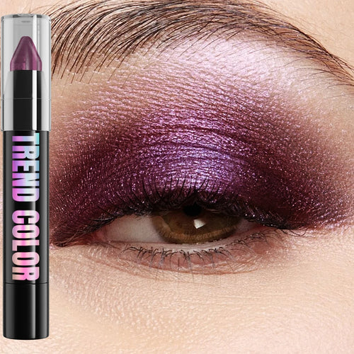  24 Colors Pearlescent Glitter Eyeliner Pencil Waterproof Shimmer Makeup Tool cashymart