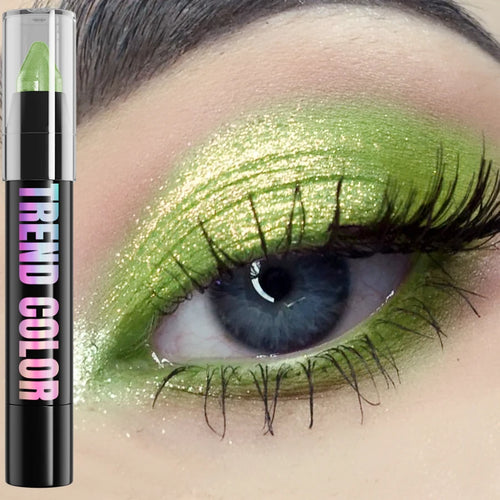  24 Colors Pearlescent Glitter Eyeliner Pencil Waterproof Shimmer Makeup Tool cashymart