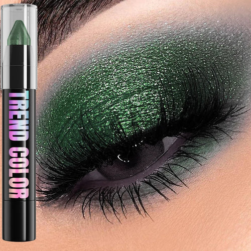  24 Colors Pearlescent Glitter Eyeliner Pencil Waterproof Shimmer Makeup Tool cashymart