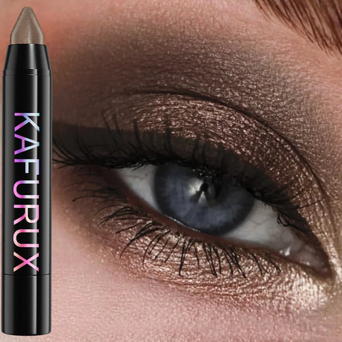  24 Colors Pearlescent Glitter Eyeliner Pencil Waterproof Shimmer Makeup Tool cashymart
