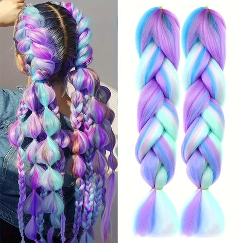  24 Inch Long Synthetic Braiding Hair Extensions cashymart