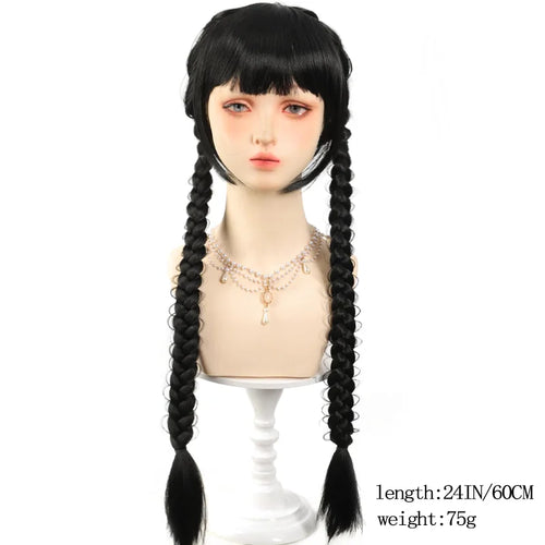  24 Inch Synthetic Braided Ponytail Extensions cashymart