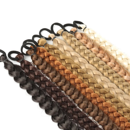  24 Inch Synthetic Braided Ponytail Extensions cashymart