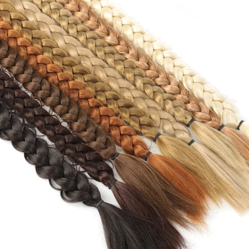  24 Inch Synthetic Braided Ponytail Extensions cashymart