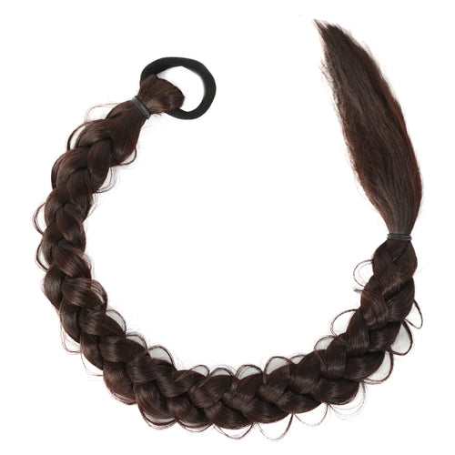 24 Inch Synthetic Braided Ponytail Extensions cashymart