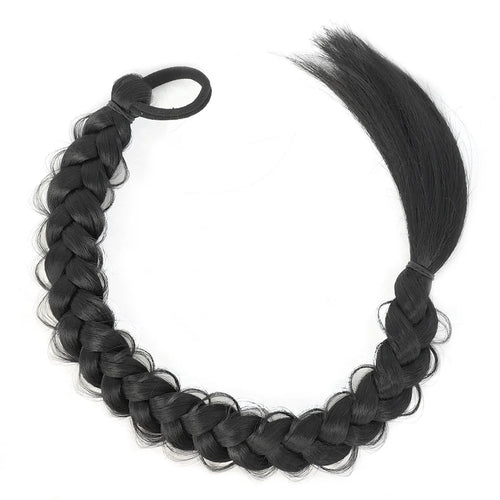  24 Inch Synthetic Braided Ponytail Extensions cashymart