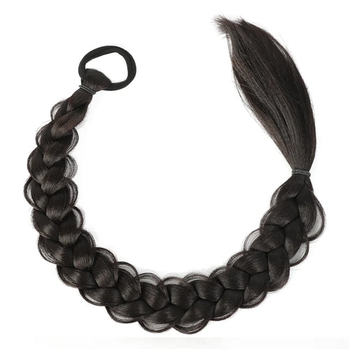  24 Inch Synthetic Braided Ponytail Extensions cashymart