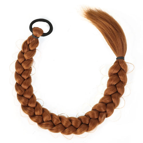  24 Inch Synthetic Braided Ponytail Extensions cashymart