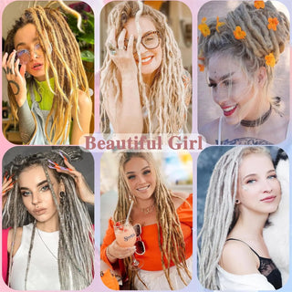  24 Inch Synthetic Dreadlock Hair Extensions cashymart