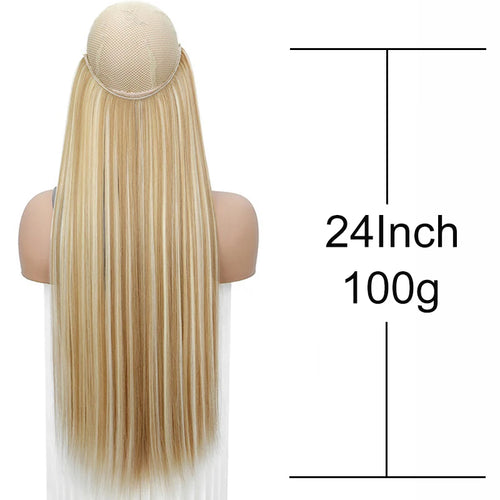  24 Inch Synthetic Invisible Hair Extension cashymart