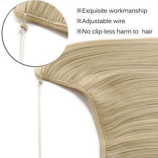  24 Inch Synthetic Invisible Hair Extension cashymart