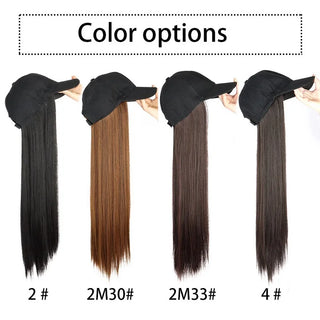  24 Inch Synthetic Long Straight Wig for Women cashymart