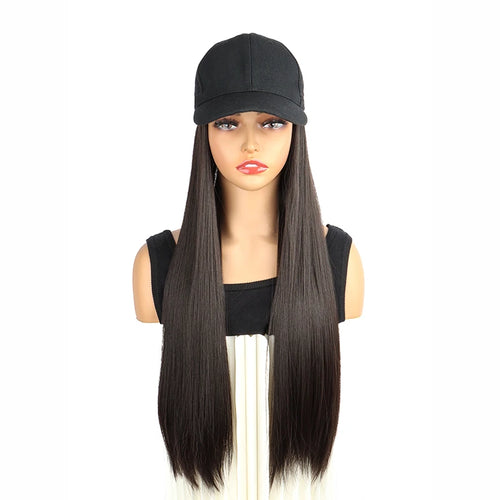  24 Inch Synthetic Long Straight Wig for Women cashymart