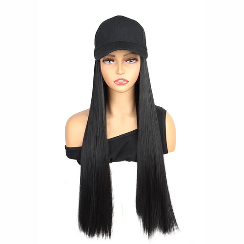  24 Inch Synthetic Long Straight Wig for Women cashymart