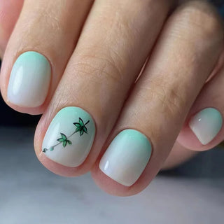  24 Pcs Cute Mini Flower Press On Nails cashymart