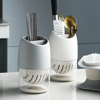  Nordic Self-Draining Utensil Holder cashymart