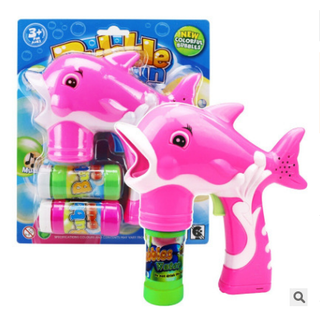  Cute Cartoon Dolphin Shape Bubble Gun cashymart