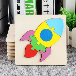  Wooden 3D Panel Educational Toy Set for Kids cashymart