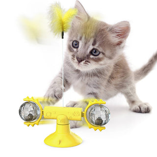  Cat Rotating Windmill Interactive Toy cashymart