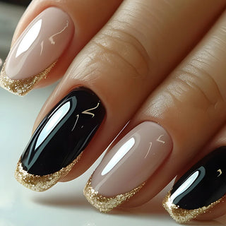  24pcs Flower Design Press On Nails Set cashymart