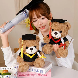  25cm Dr.Bear Plush Toy Graduation Gift cashymart