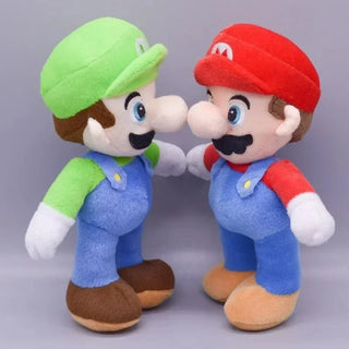 25cm Super Mario Bros Luigi Plush Doll Toy cashymart