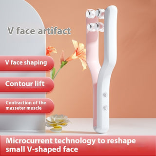  USB Micro-current Facial Slimming Massage Roller cashymart