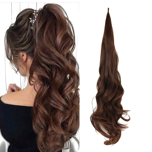  26 Inch Synthetic Ponytail Extensions cashymart